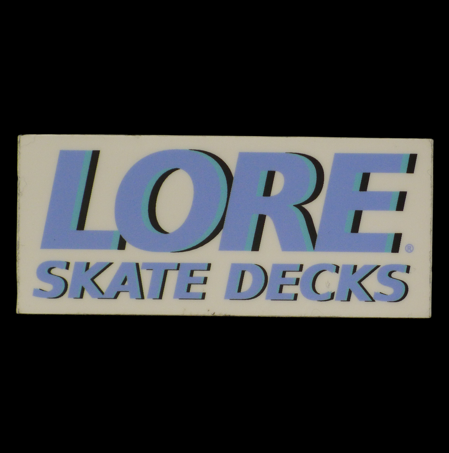 Blue Lore Logo Sticker