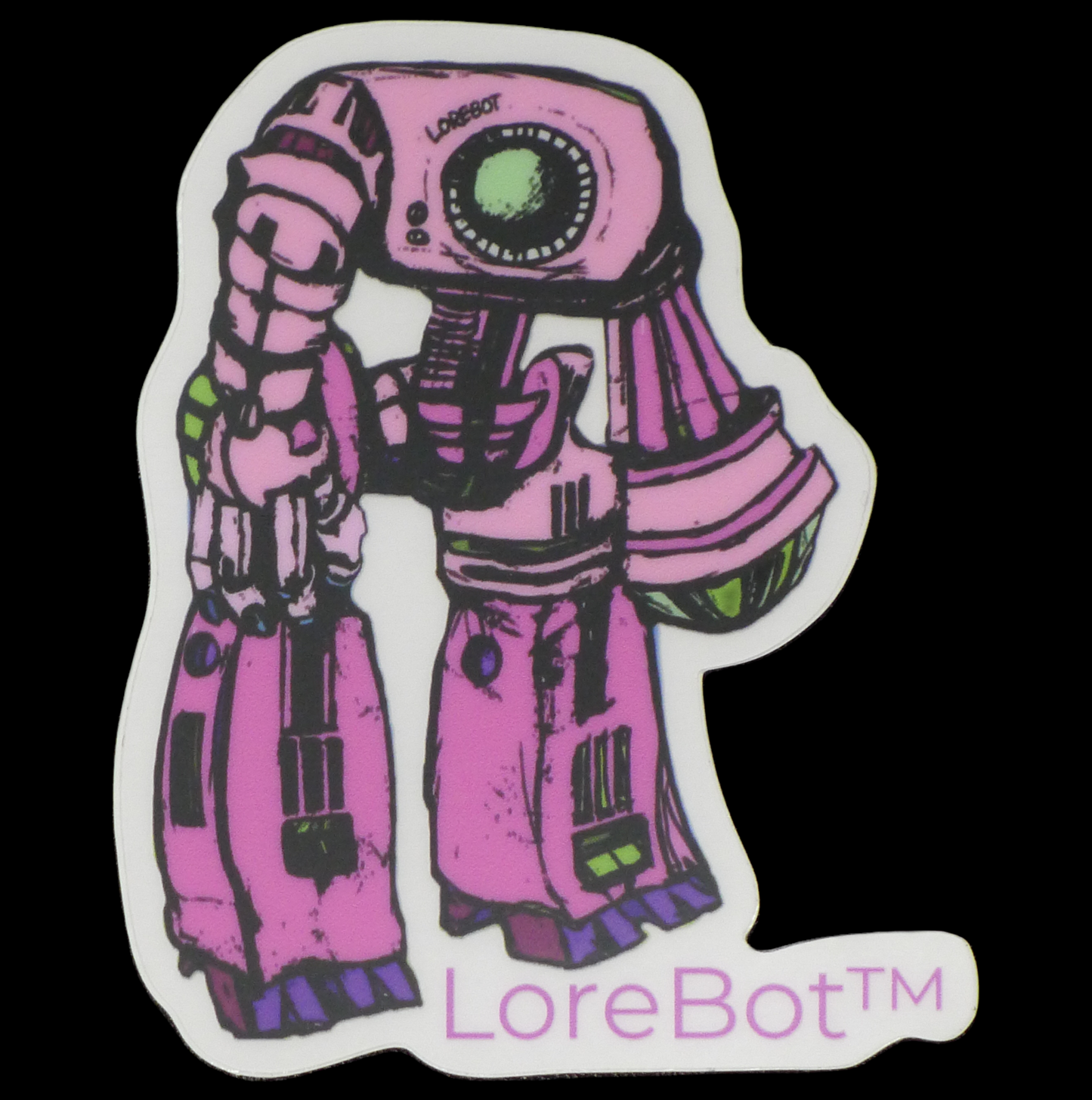 Classic LoreBot Sticker